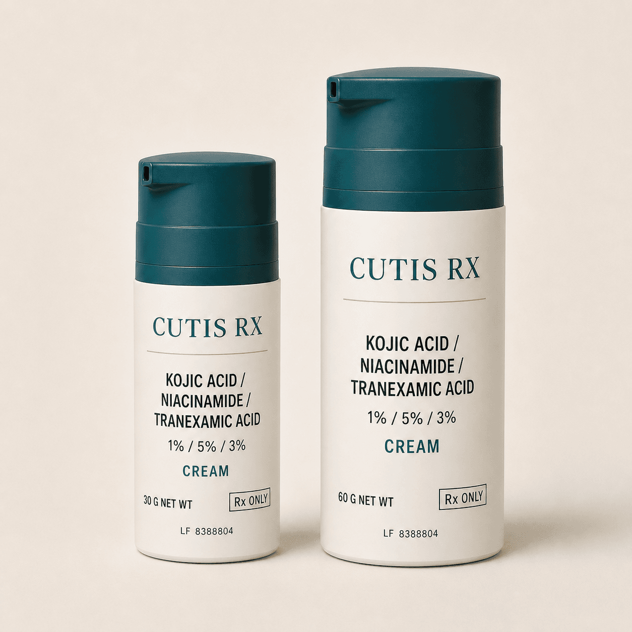 Kojic Acid / Niacinamide / Tranexamic Acid 1/5/3% Cream product packaging