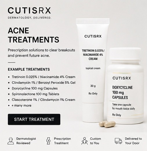 CutisRx acne treatment examples